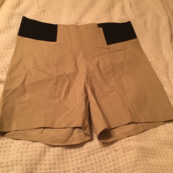 cute elastic waist shorts